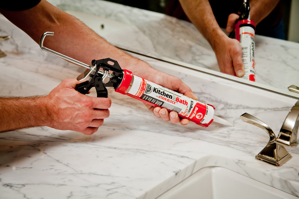 Red Devil Kitchen & Bath Stain Block™ Advanced Sealant - 10.1 FL. OZ. Cartridge Bright - White