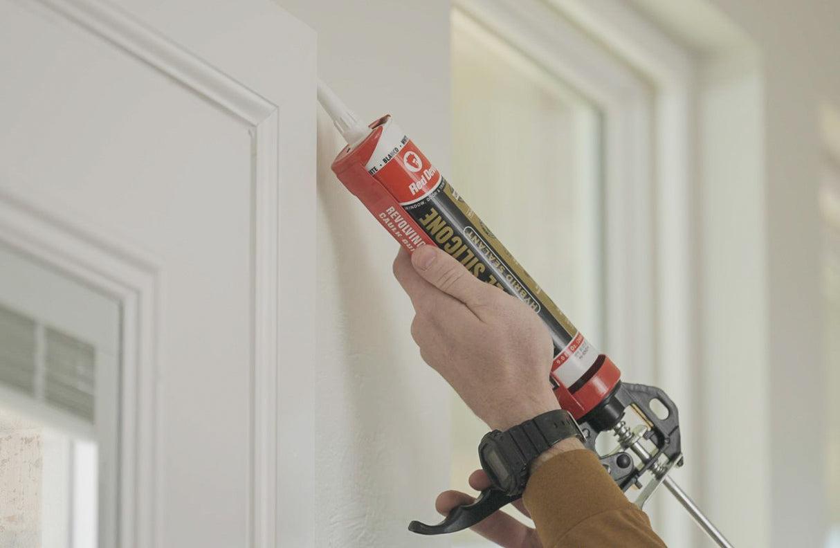 Red Devil Paintable Premium hybrid Silicone sealant 9.0 FL. Oz. Cartridge