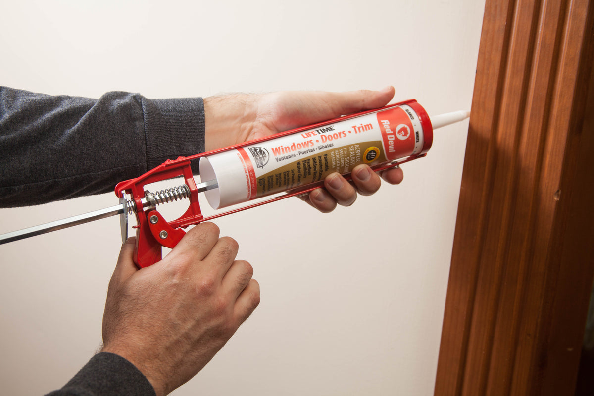 Red Devil Lifetime® Pro Window, Door & Trim Sealant 10.1 FL. OZ. Cartridge - Transparent/Clear