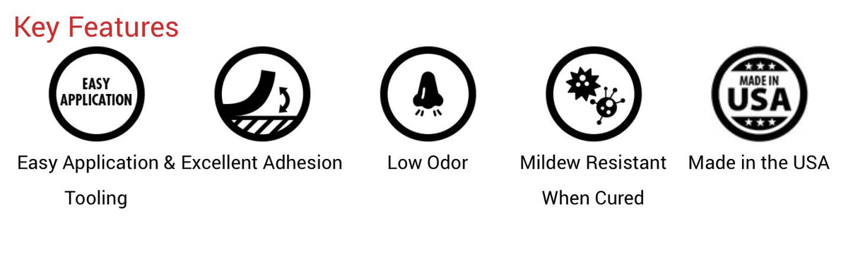 Red Devil Tile Paste Adhesive Squeeze Tube 5.5 FL. OZ. Squeeze Tube White