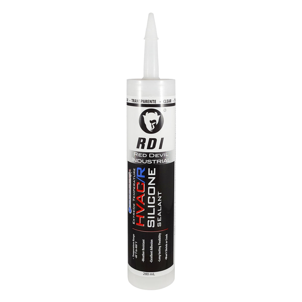 Edit Red Devil Extreme Temperature HVAC/R Silicone Sealant 10.1 Fl. Oz. Cartridge Clear