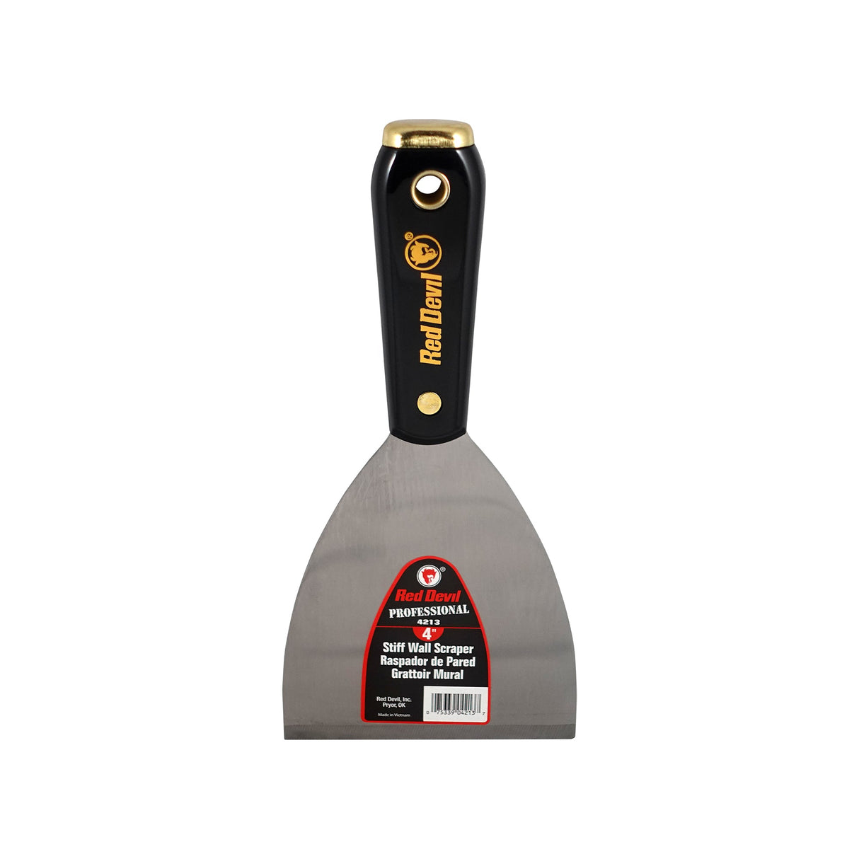 Red Devil Pro Stiff Blade Wall Scraper 4" (10.2 cm)