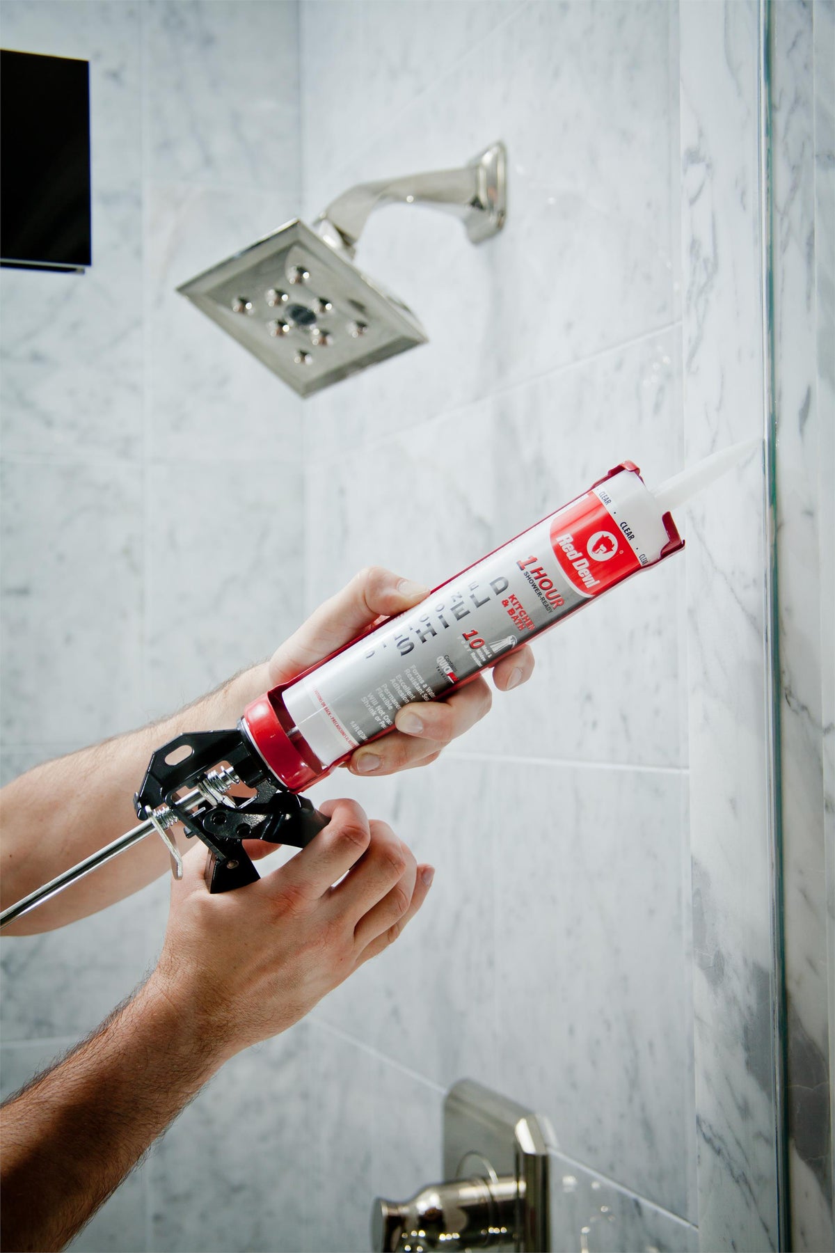 Red Devil Silicone Shield™ Kitchen & Bath Sealant 9.0 FL. OZ Cartridge Clear