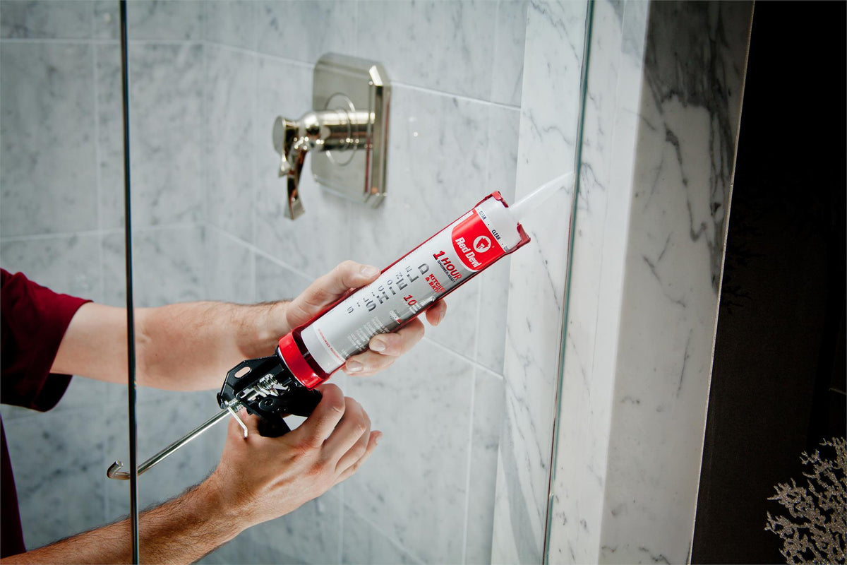 Red Devil Silicone Shield™ Kitchen & Bath Sealant 9.0 FL. OZ Cartridge Clear