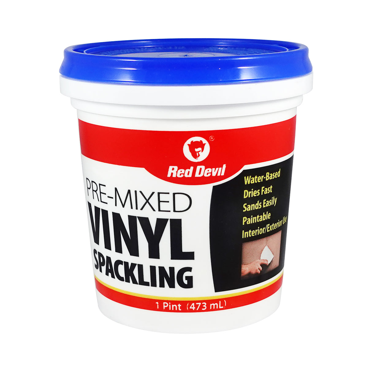 Pre-Mixed Vinyl Spackling 1 Pint Tub (473ml)