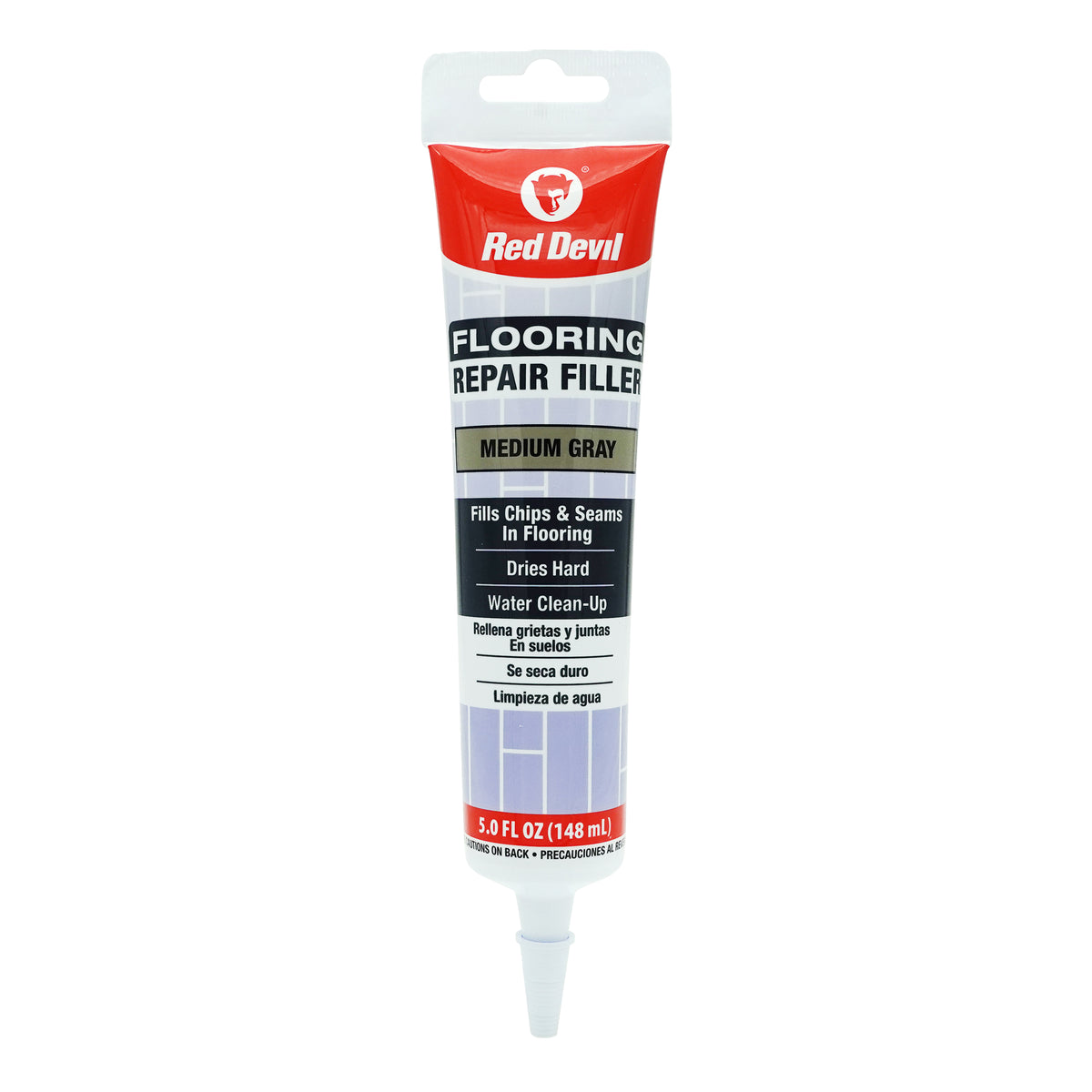 Red Devil Flooring Repair Filler 5 fl. oz Squeeze Tube Medium Gray ...