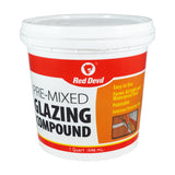 Red Devil Pre Mixed Glazing Compound - Paintable, Airtight & Watertight Seal