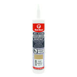Red Devil silicone sealant bottle on a white background