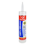 Red Devil 100% Superior quality Silicone Sealant 9.8 FL. OZ.Cartridge - Clear