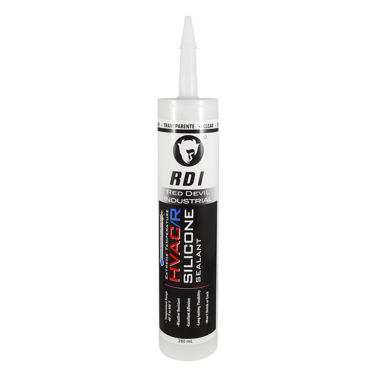 Edit Red Devil Extreme Temperature HVAC/R Silicone Sealant 10.1 Fl. Oz. Cartridge Clear