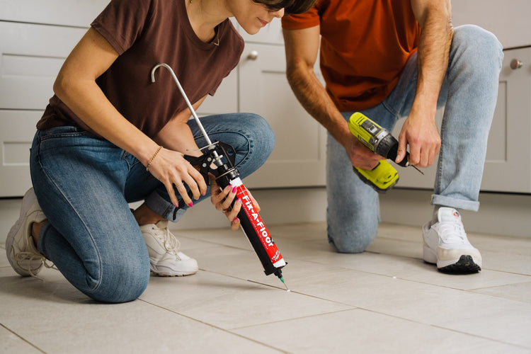 Fix-A-Floor loose tile repair made easy. Repair hollow voids in tiles easily using our extra strength bonding adhesive with syringe tip