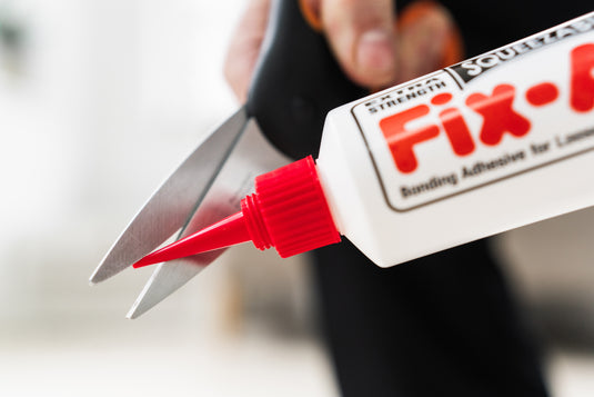 Pack of 2 x Fix-A-Floor Squeezy All-In-One Repair Adhesive for Loose, Hollow and Creaky Tiles, Wood, LVT, LVP and Laminate Flooring