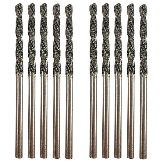 Pack of 10 - Spare 2.5mm Diamond Drill Bits