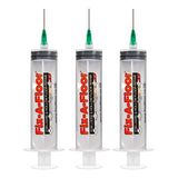 Fix-A-Floor 60ml Syringe Kit with flat stainless steel needles, Plastic applicator & Sealing Caps - Ideal for areas with Thin grout-lines (Adhesive Not Included)