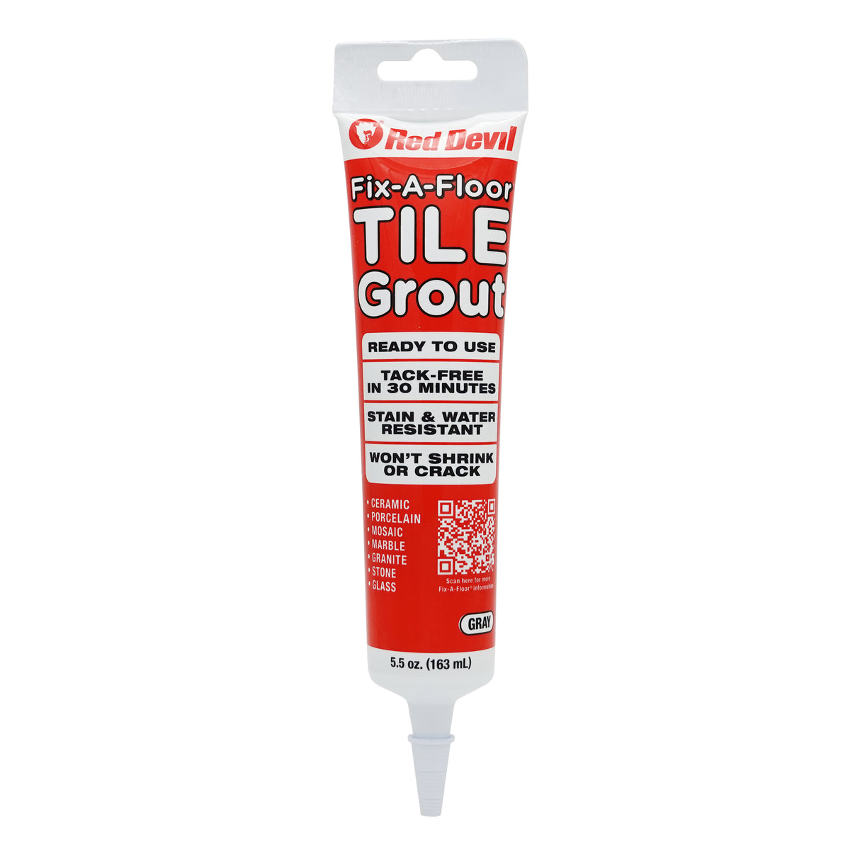 Fix-A-Floor Tile Grout 5.5 fl. oz Squeeze Tube Gray