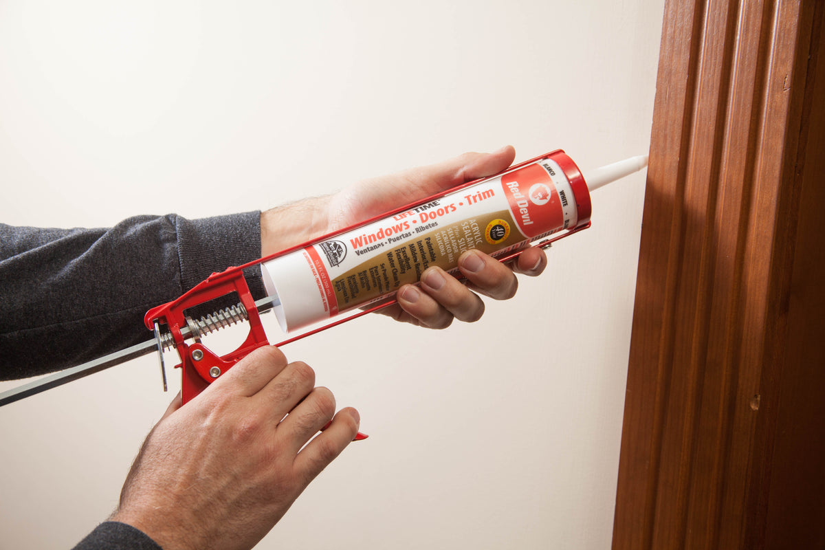 Red Devil Lifetime® Pro Window, Door & Trim Sealant 10.1 FL. OZ. Cartridge - White
