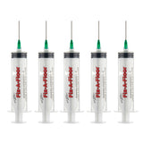 Fix-A-Floor 60ml Syringe Kit with flat stainless steel needles, Plastic applicator & Sealing Caps - Ideal for areas with Thin grout-lines (Adhesive Not Included)