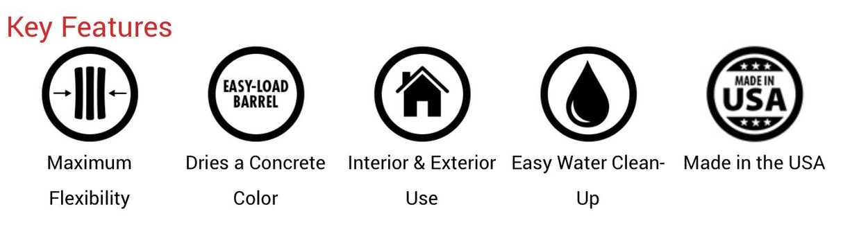 Red Devil Pre-Mixed Concrete Patch 1 Quart Tub