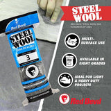 Red Devil Steel Wool-Coarse #3 16 Pack