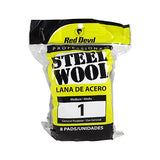 Red Devil Steel Wool-Medium #1 8 Pack