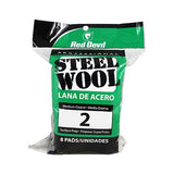 Red Devil Steel Wool-Medium Coarse #2 8 Pack