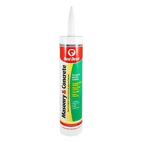 Red Devil Masonry & Concrete Repair Sealant 10.1 FL. OZ. Cartridge Gray