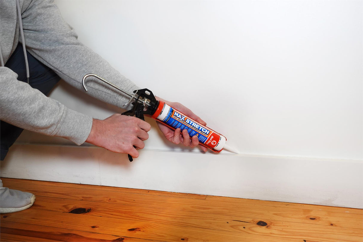 Red Devil MAX STRETCH is a high-performance elastomeric sealant
