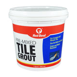 Red Devil Pre Mixed Tile Grout 1 Quart Tub (946ml) - White