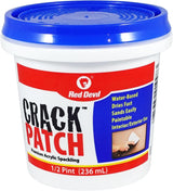 Red Devil Crack Patch™ Premium Acrylic Spackling - 1/2 Pint Tub (236ml)