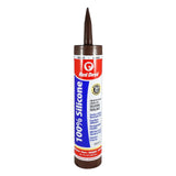 Red Devil 100% superior quality Silicone Sealant 9.8 FL. OZ.Cartridge - Bronze