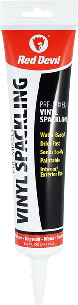 Pre-Mixed Vinyl Spackling 5.5 FL. OZ. Squeeze Tube