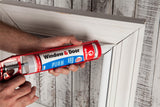 Red Devil Window & Door Siliconised Acrylic Caulk 10.1 FL. OZ. Cartridge Clear
