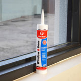Red Devil Window & Door Siliconised Acrylic Caulk 10.1 FL. OZ. Cartridge White