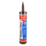 Red Devil Window & Door Caulk 10.1 FL. OZ. Cartridge - Brown