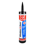 Red Devil Window & Door Caulk 10.1 FL. OZ. Cartridge Black