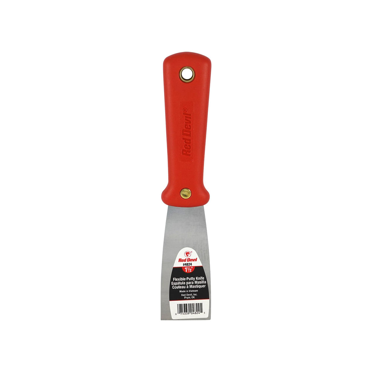 Red Devil DIY Flex Blade Putty Knife 1.5" (3.8 cm)