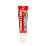 Red Devil Kitchen & Bath Low-Odor Silicone Sealant 2.8 FL. OZ. Squeeze Tube Clear