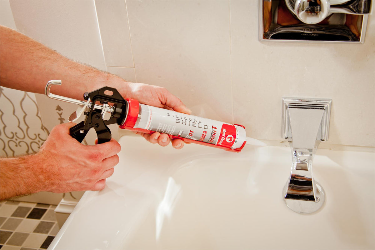 Red Devil Silicone Shield™ Kitchen & Bath Sealant 9.0 FL. OZ Cartridge Clear