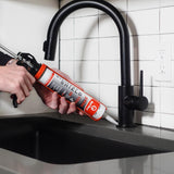 Red Devil Silicone Shield™ Kitchen & Bath Sealant 9.0 FL. OZ Cartridge White