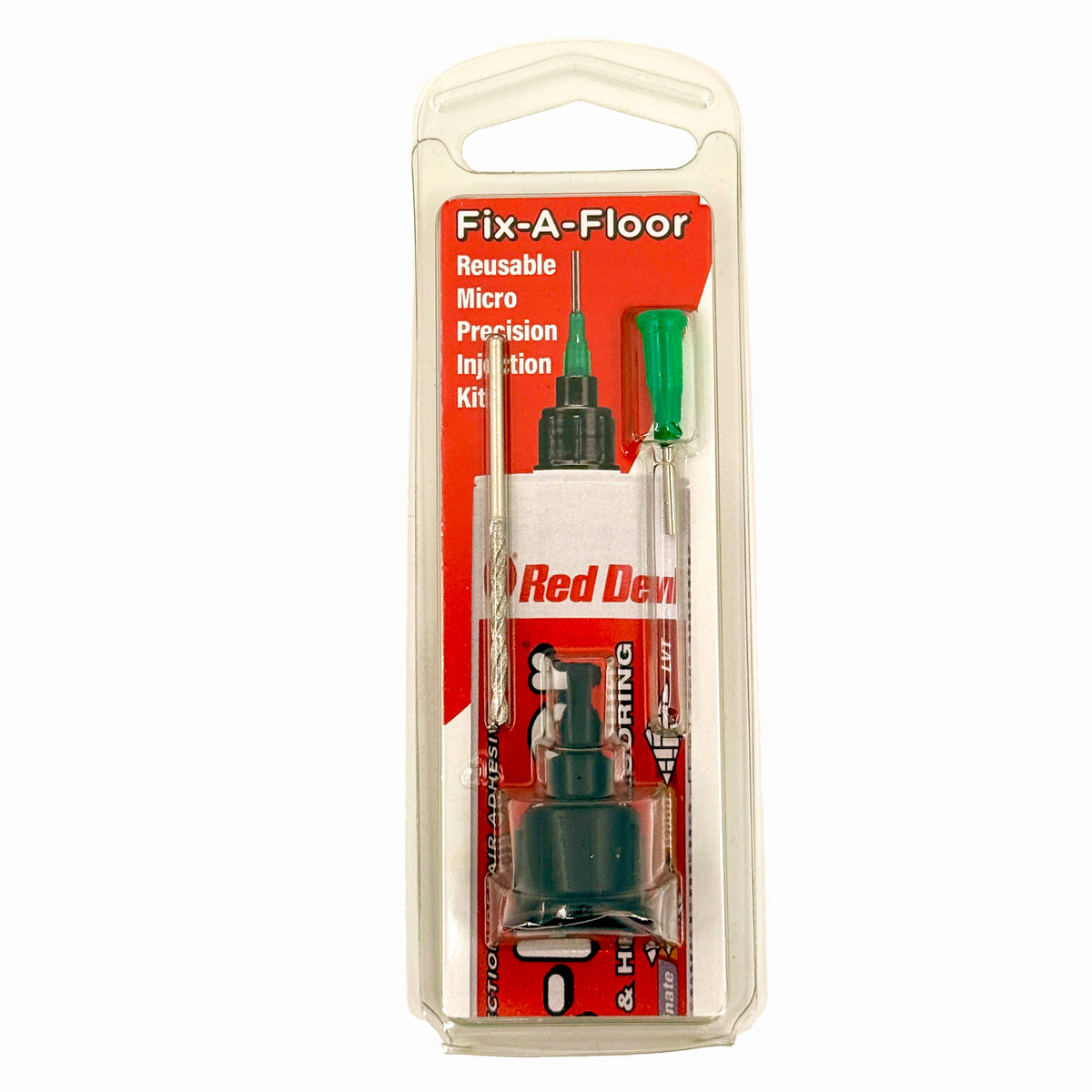 Reusable Micro Precision Injection Kit. Use Creaky Loose & or Hollow Repair Tile Wood Laminate Vinyl Plank & LVT – Precision Made Ea