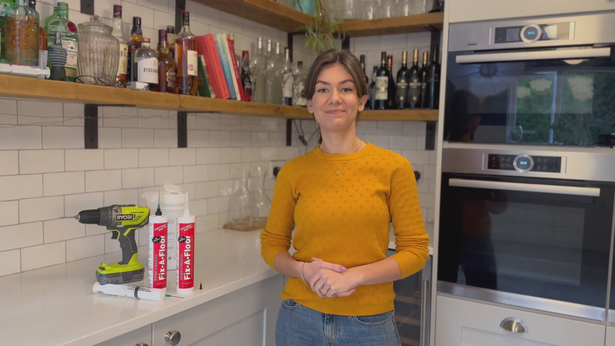 Fix-A-Floor Reusable Micro Precision Injection Kit. Use with Fix-A-Floor (Sold Separately) Creaky, Loose &/or Hollow Floor Repair for Tile, Wood, Laminate, Vinyl Plank & LVT – Precision Made Ea