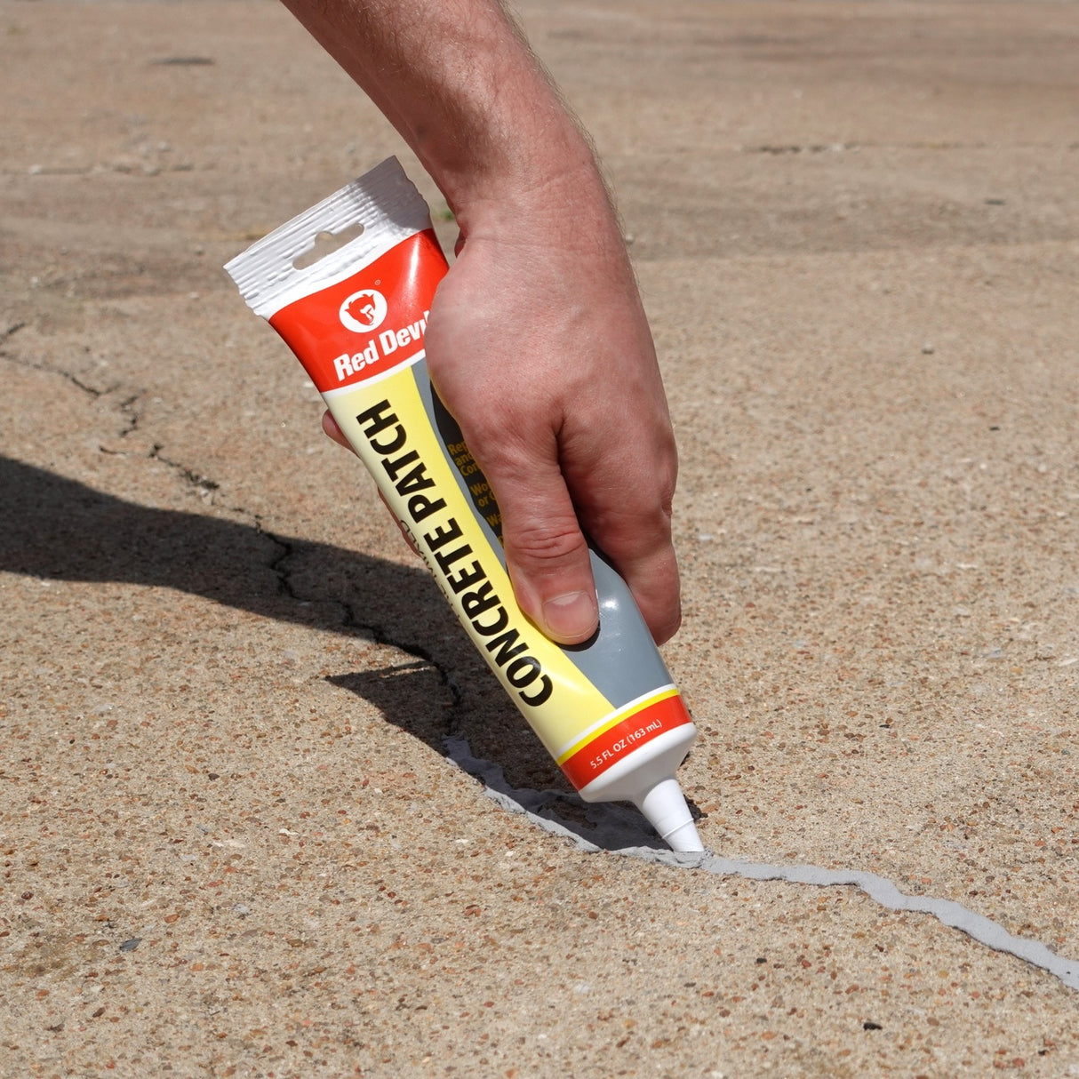 Red Devil Pre-Mixed Concrete Patch 5.5 FL. OZ. Squeeze Tube