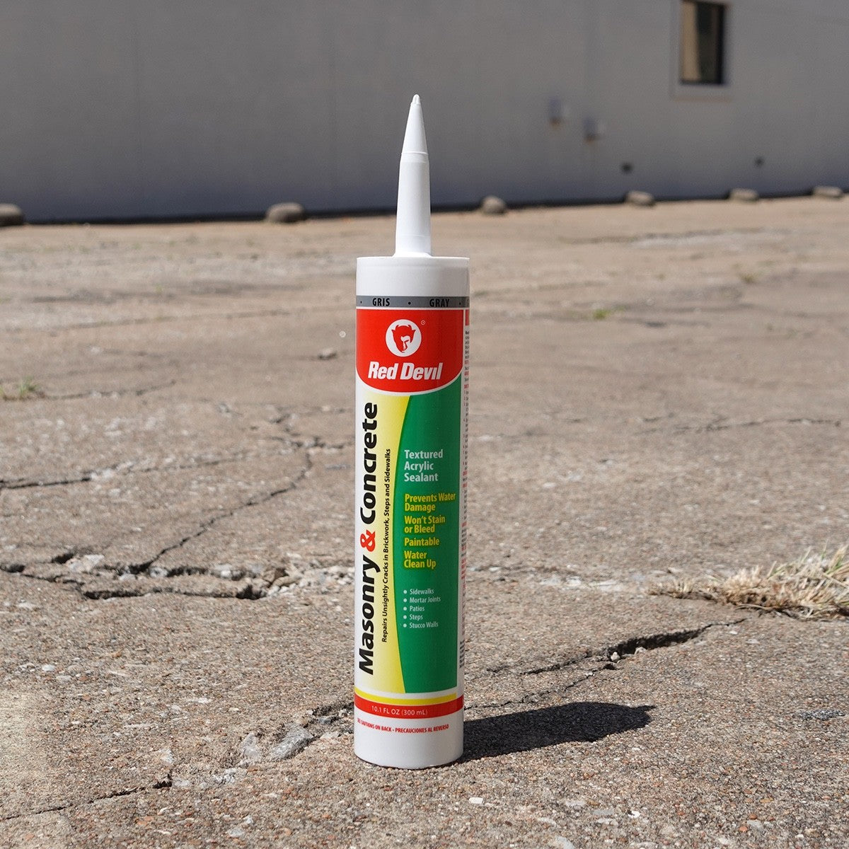 Red Devil Masonry & Concrete Acrylic Repair Sealant. Fill Gaps, Cracks & Joints in Masonry, Stone, Concrete, Brick and more