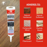 Red Devil Flooring Repair Filler. Repair Chips & Seams in Wood, Laminate, LVT & Tile - Dark Wood