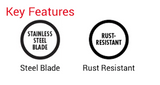 Red Devil Stainless Steel Utility Patcher - Multipurpose Tool
